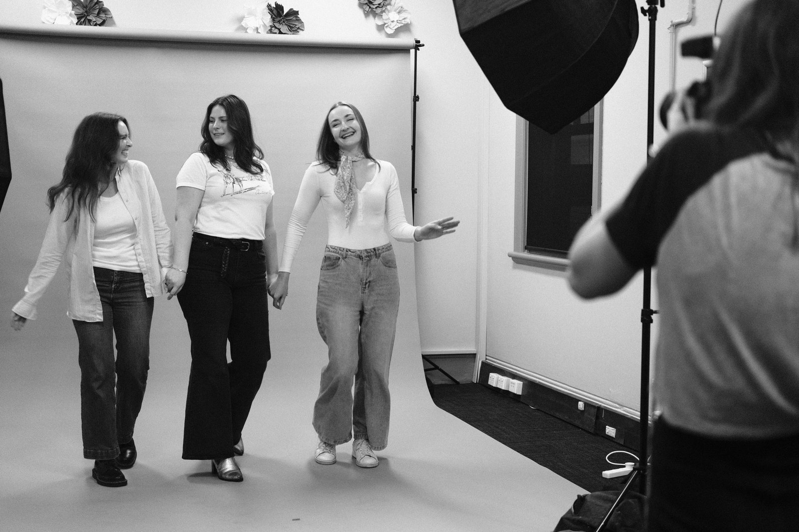 Participants in the Queer Friendships photography project