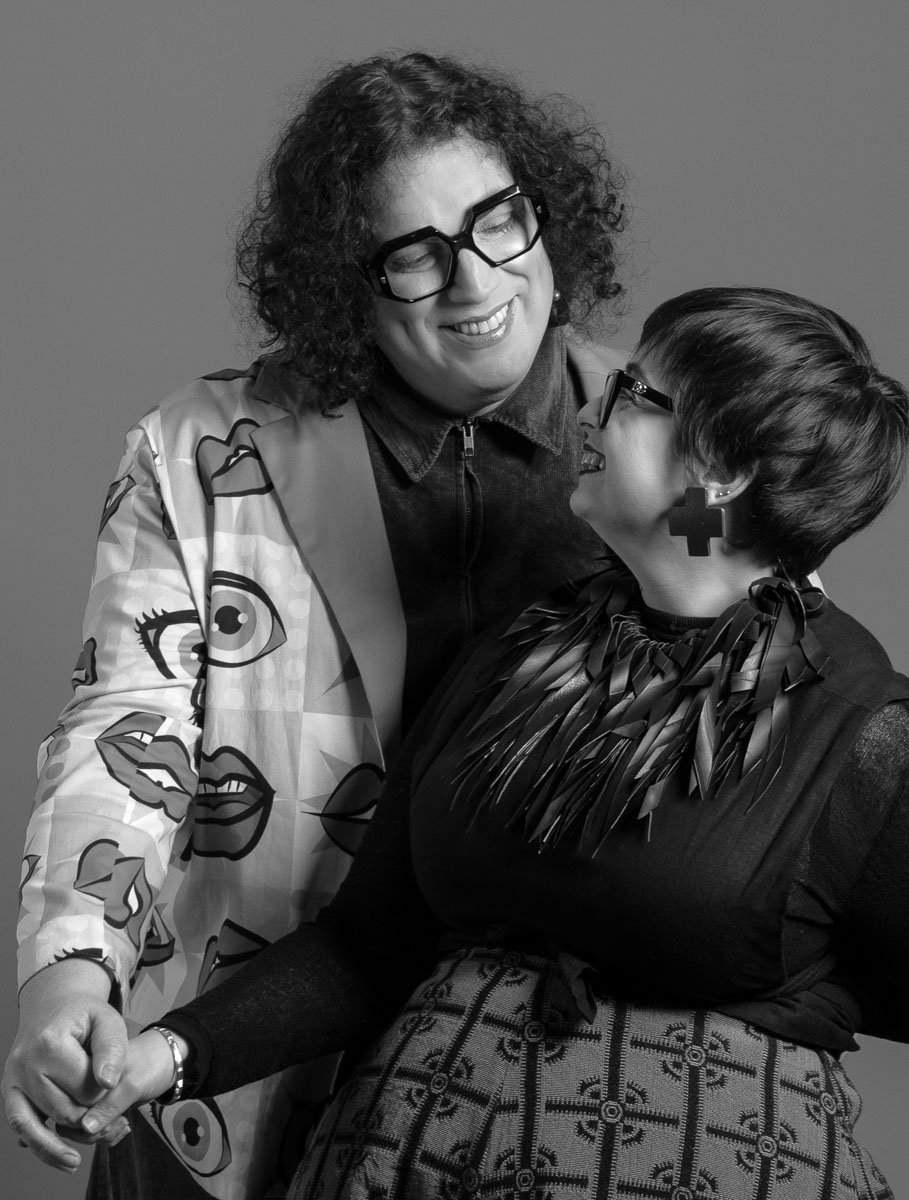 Portrait of Rebecca and Diane